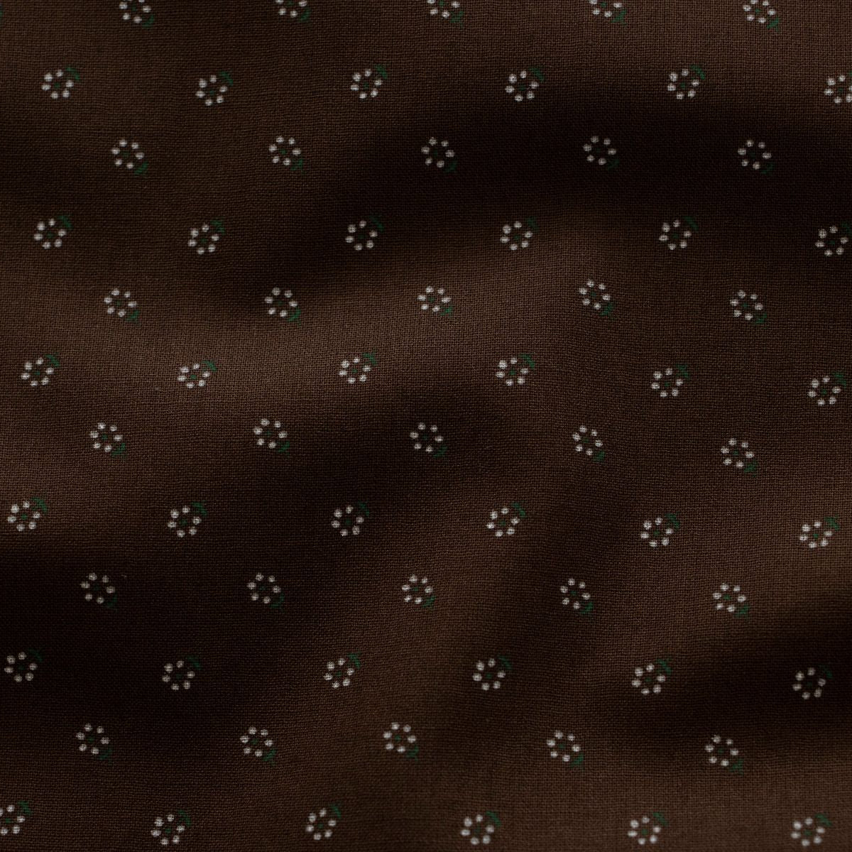 Webware Baumwolle Renforcé mercerisiert für Trachten - Blumenstempel