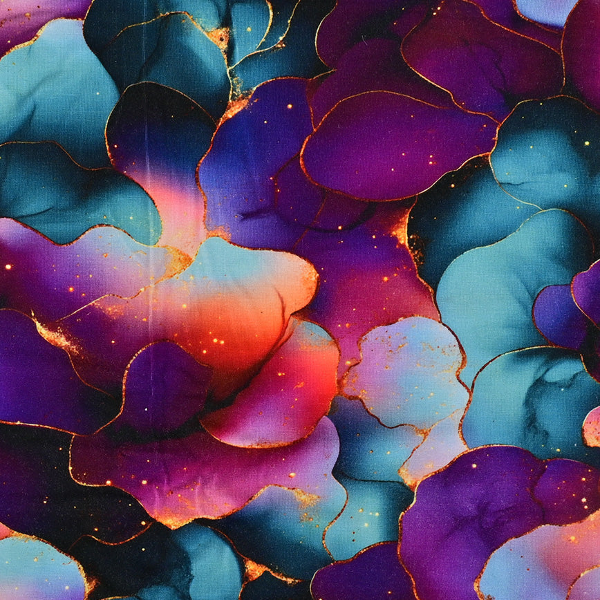 Bambus Jersey Stoff Digitaldruck - Fantasie