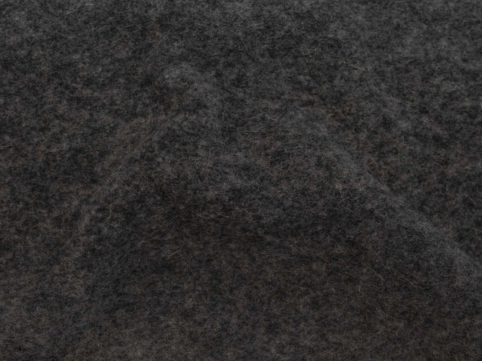 Wollfleece Stoff Nena - uni