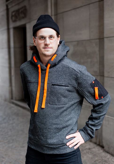 Papierschnittmuster Hoodie Emil