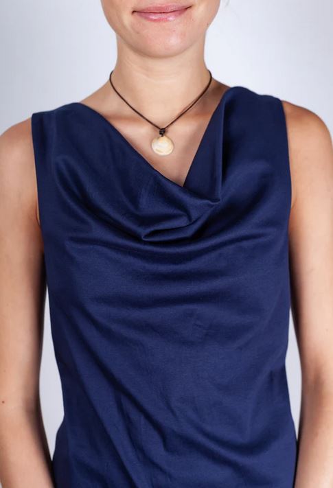 Papierschnittmuster Wasserfall Top Esther