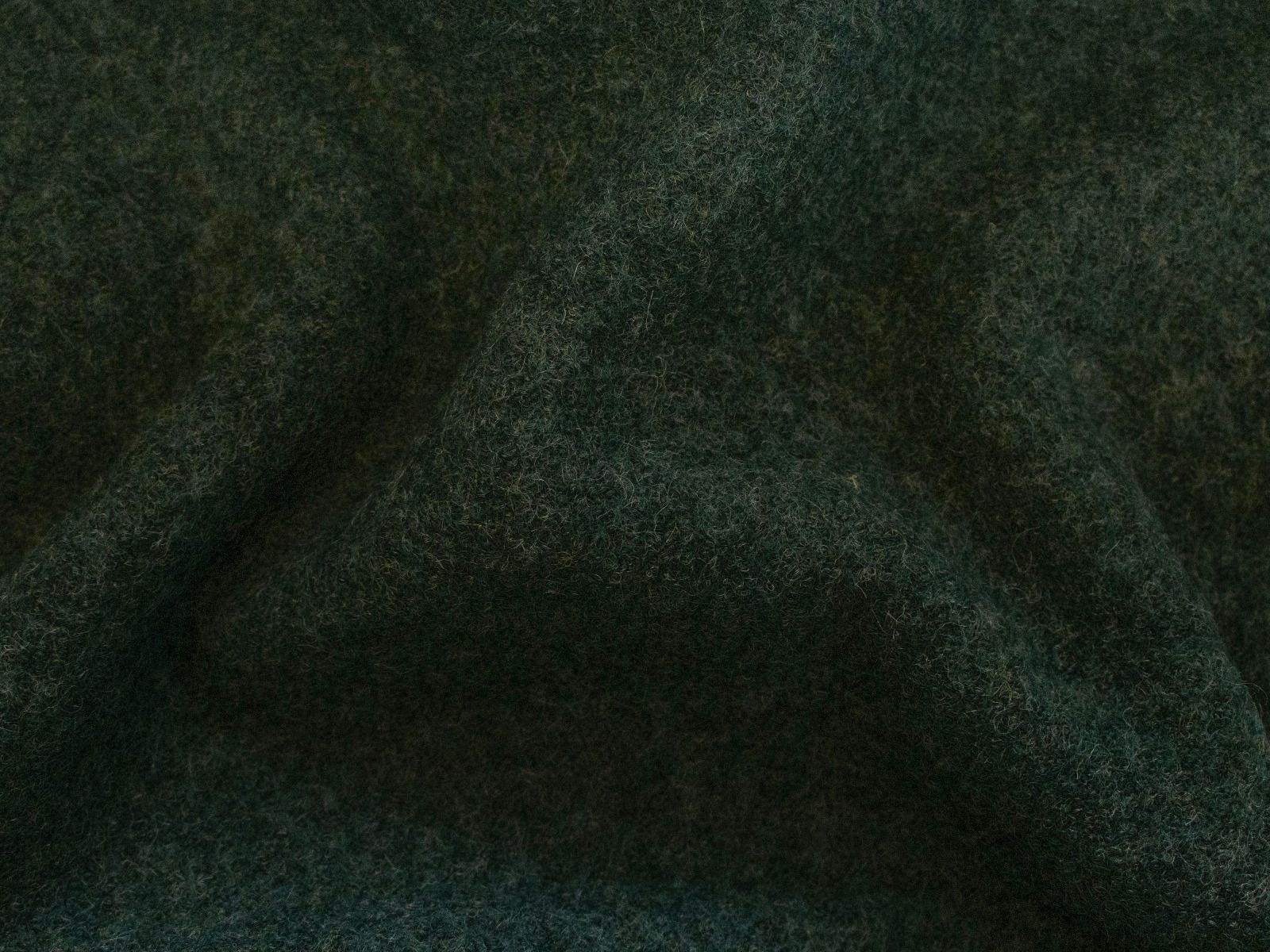 Wollwalk Stoff Naomi gekochte Wolle - meliert