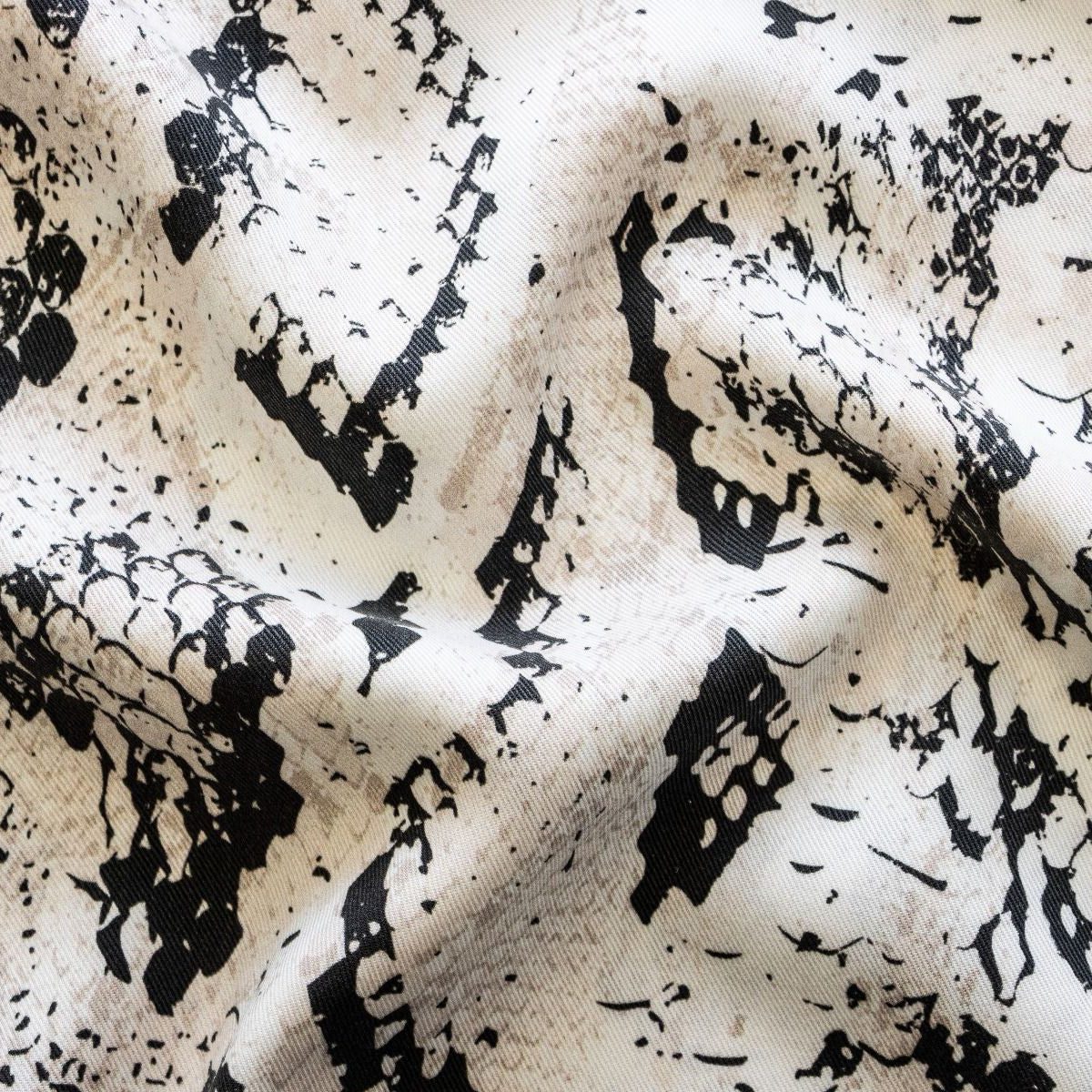 Webware Viskose - Animalprint - beige