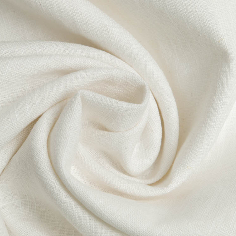 Reines Leinen gewebt - washed - uni