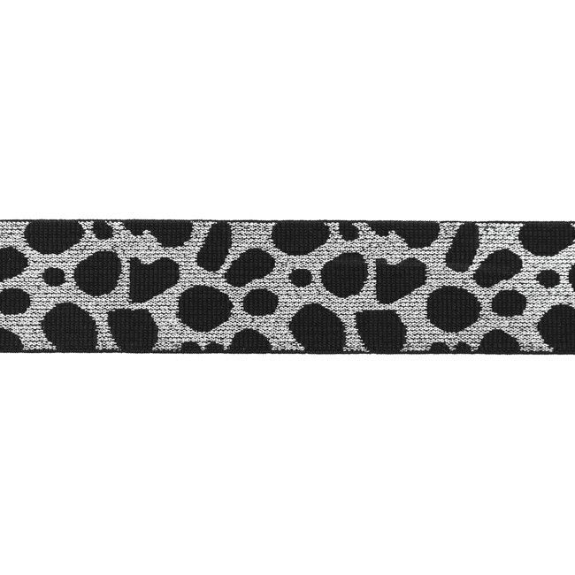 Gummiband ca. 40 mm - Animalprint-Gepard