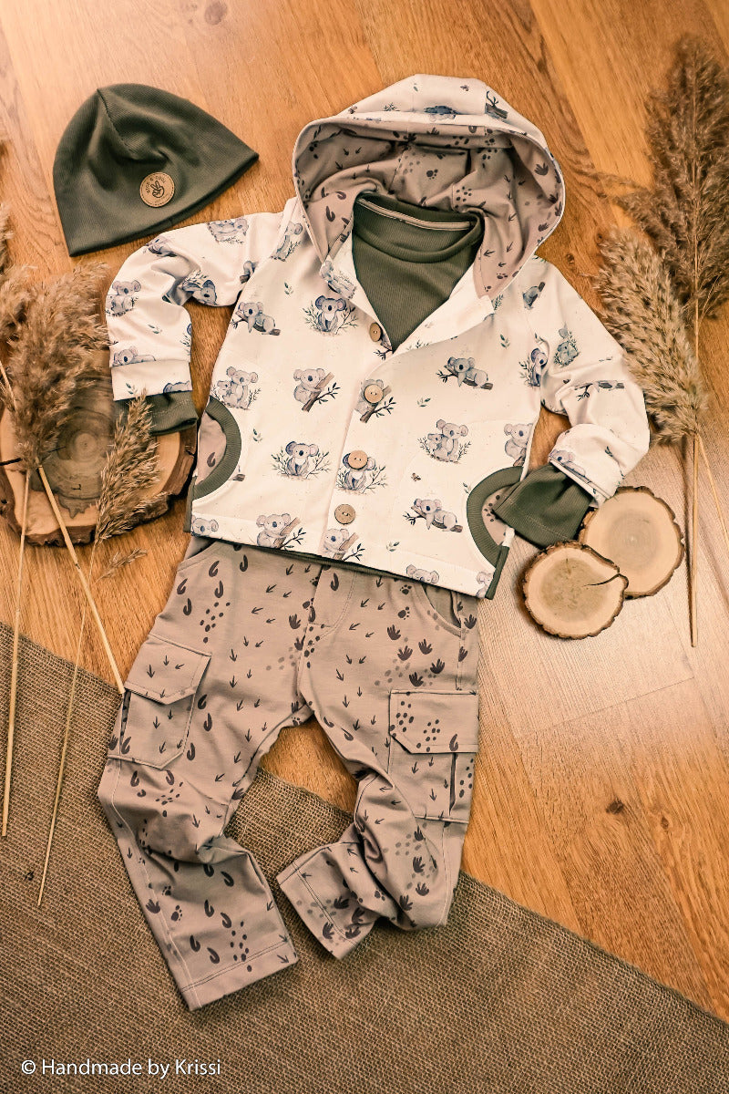 Jersey Swafing Australien by Christiane Zielinski - hüpfende Kängurus