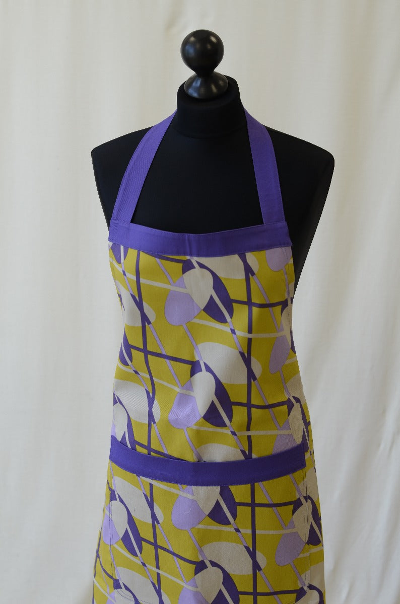 Twill Baumwolle by Tillisy - ovale Kreise und Streifen