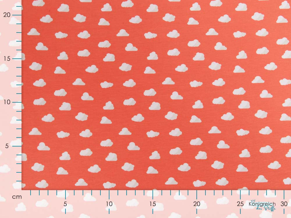 Jersey Hemmers Itex - Wolken - orange