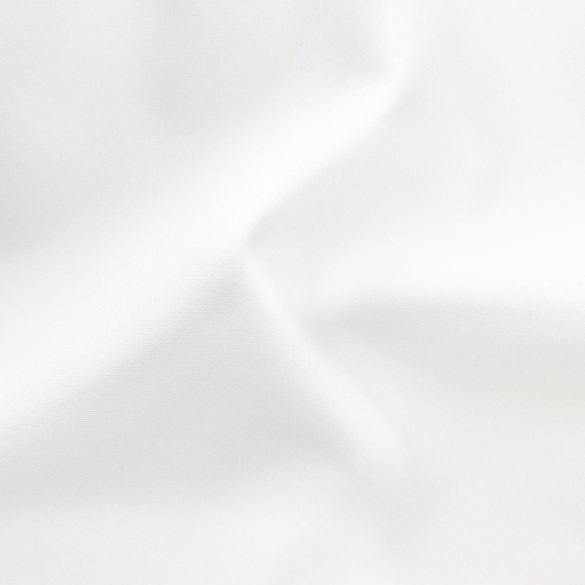 Italienische Webware Baumwolle Popeline - uni - weiß