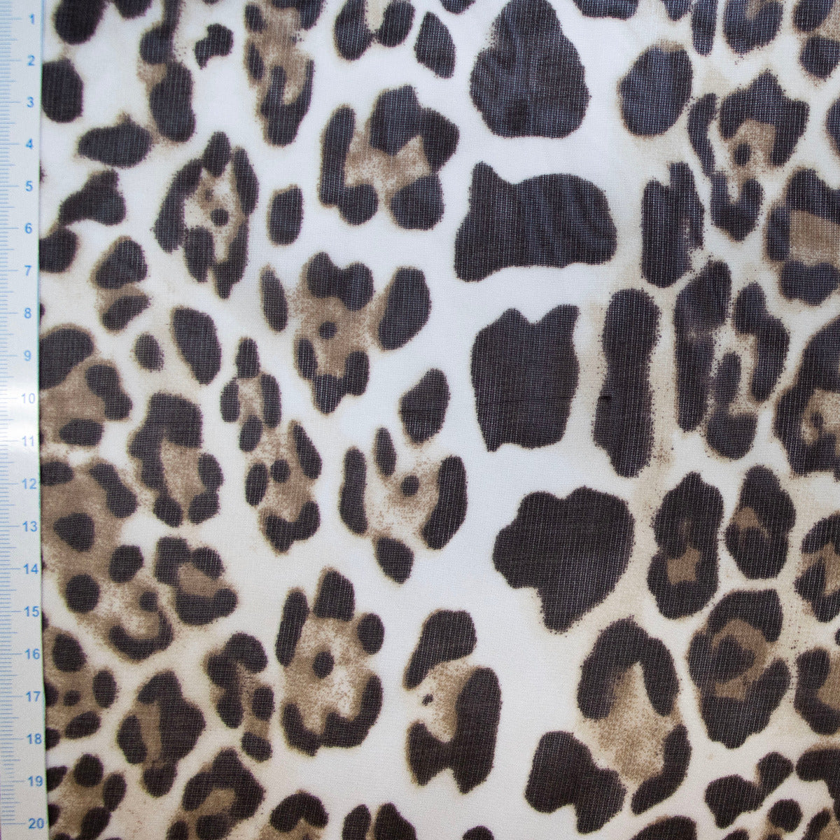 Italienischer Chiffon Viskose - Leo Animalprint