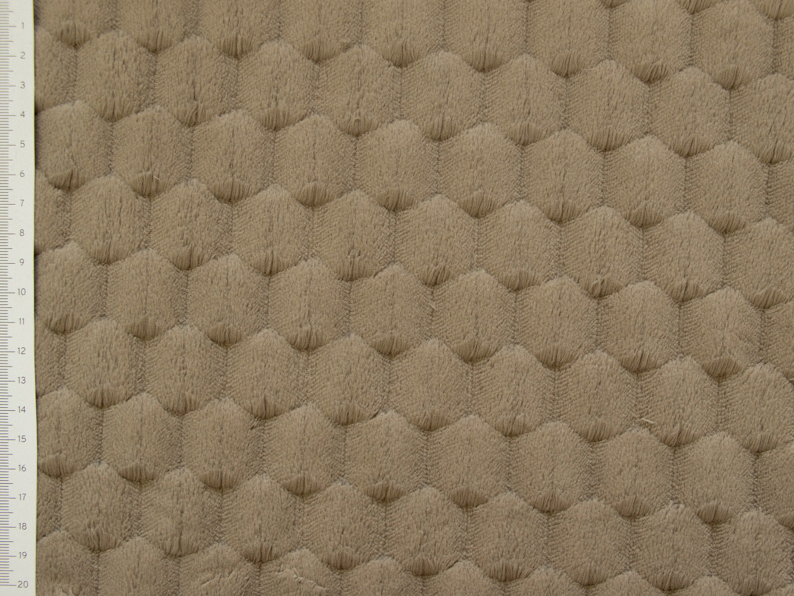 Wellnessfleece Wabenstruktur - uni