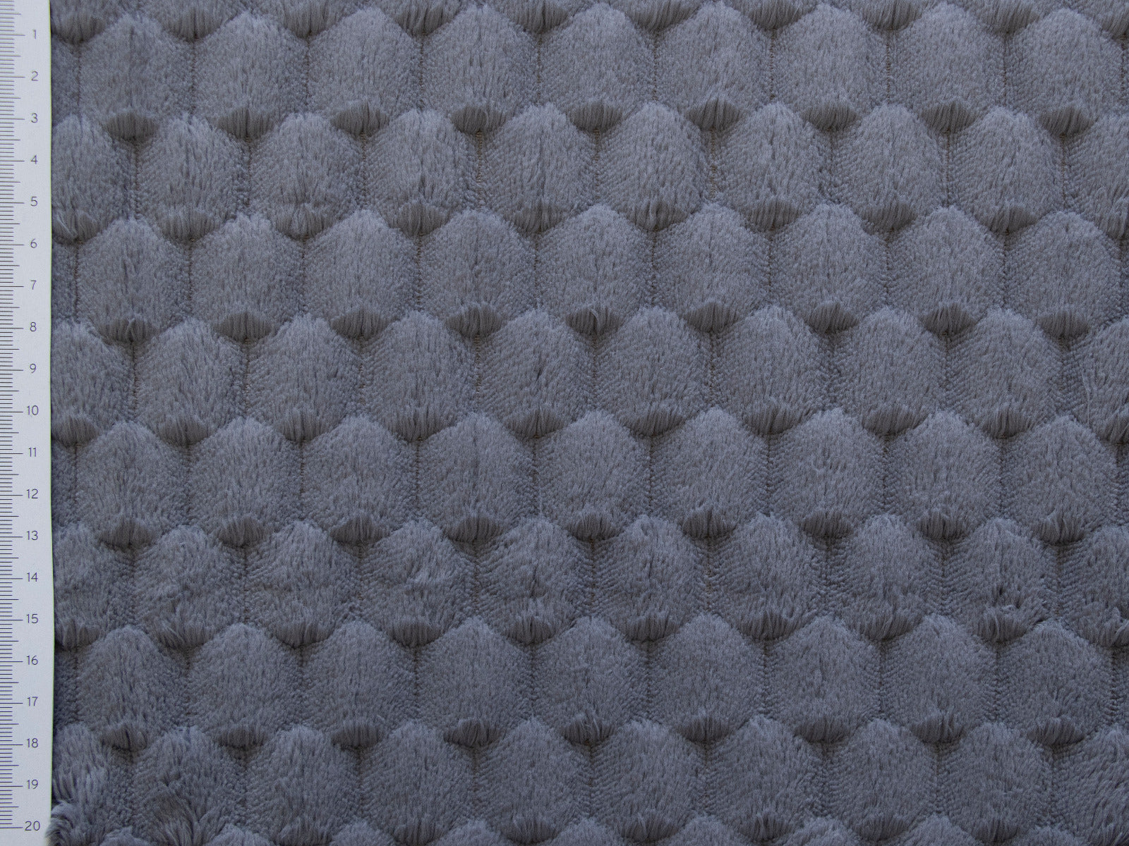 Wellnessfleece Wabenstruktur - uni