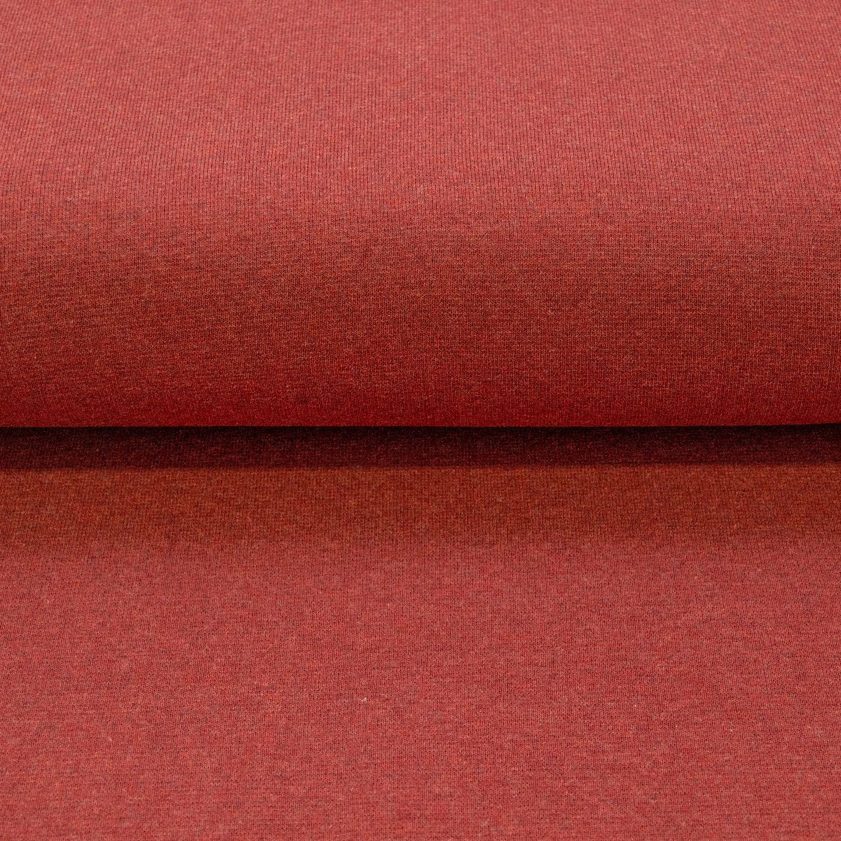 Glattes Bündchen im Schlauch Antje Swafing - meliert rot