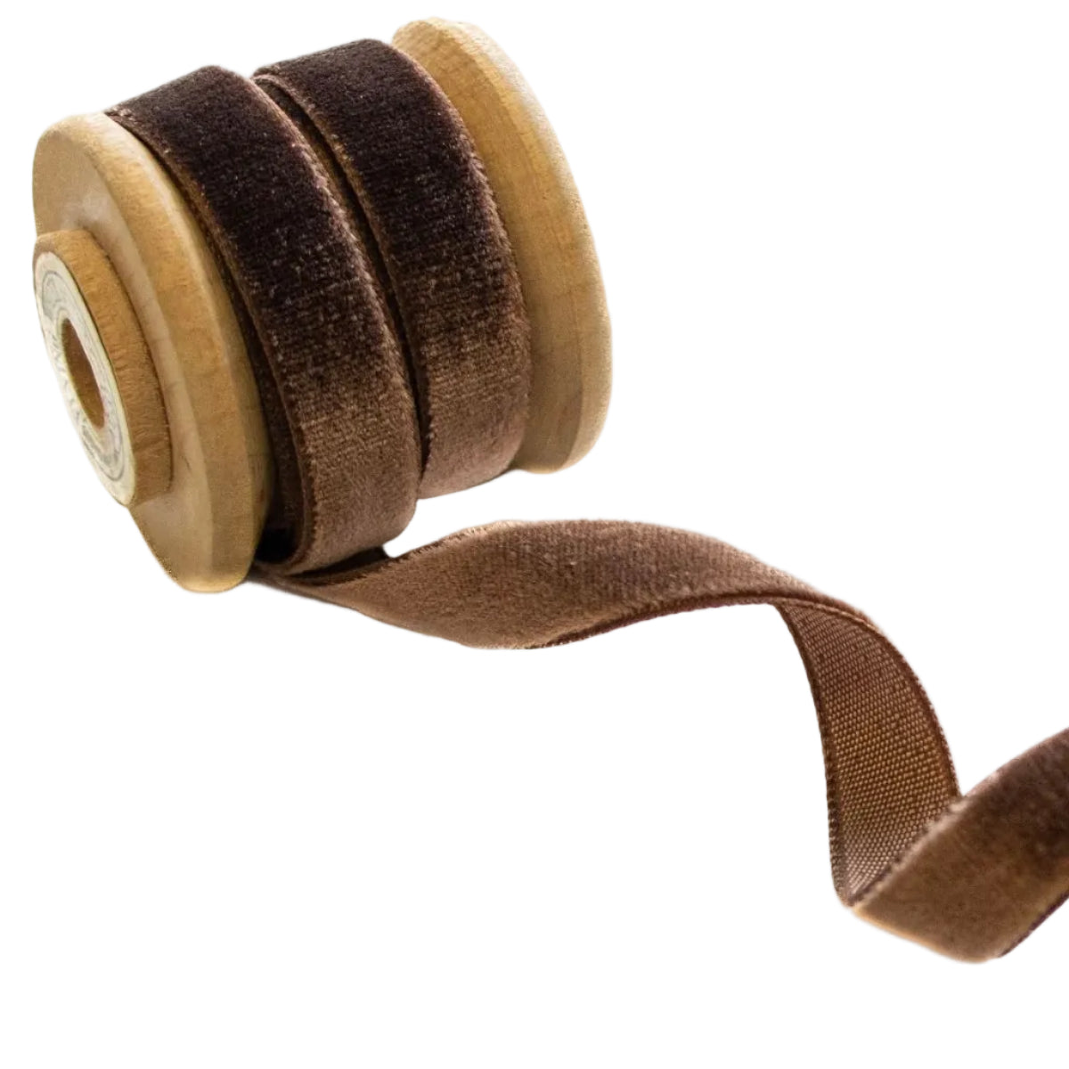 Samtband ca. 10 mm - uni