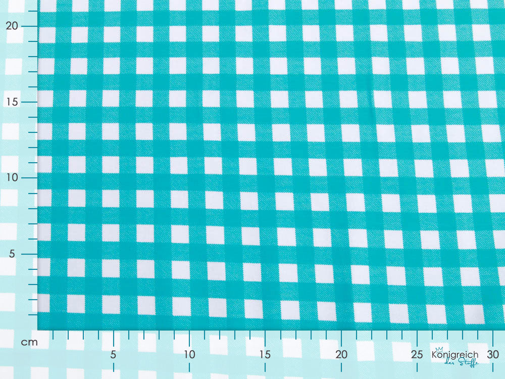 Jersey Avalana - Vichy-Karo 1 x 1 cm