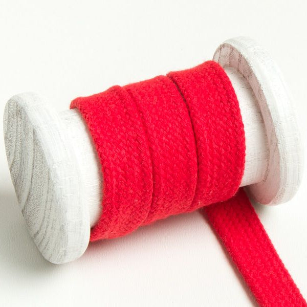 Flache Baumwoll Kordel / Band Hoodie / Kapuze 18 mm breit