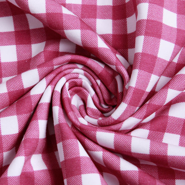 Jersey Avalana - Vichy-Karo 1 x 1 cm