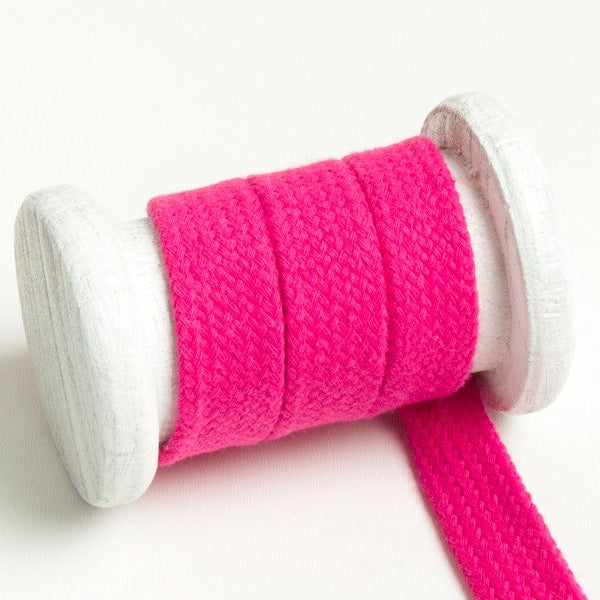 Flache Baumwoll Kordel / Band Hoodie / Kapuze 18 mm breit