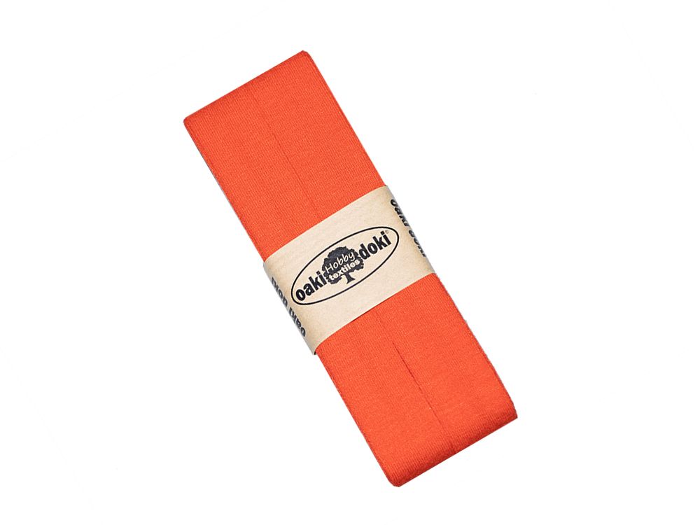 Jersey Schrägband Oaki doki gefalzt 20 mm x 3 m