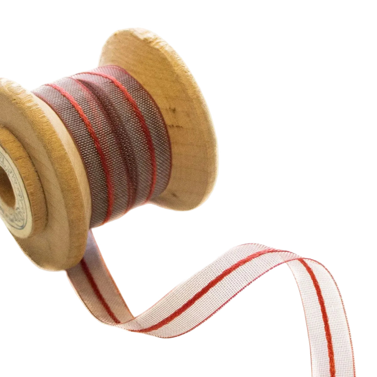 Chiffonband mit Streifen ca. 8mm