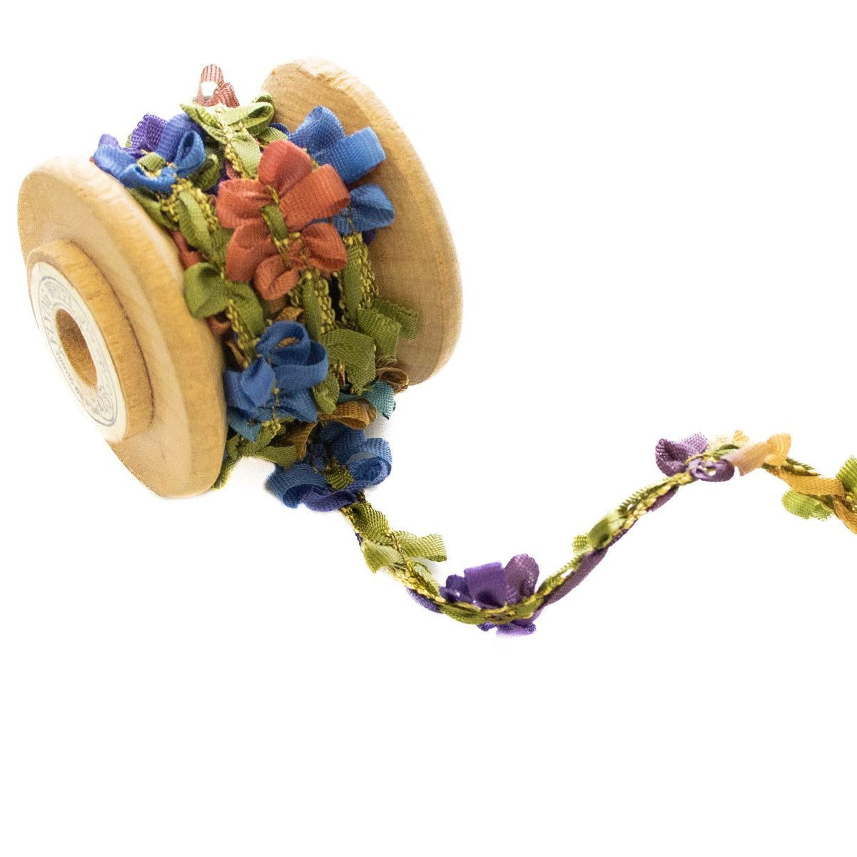 Blumenborte ca. 10mm - bunte Blümchen