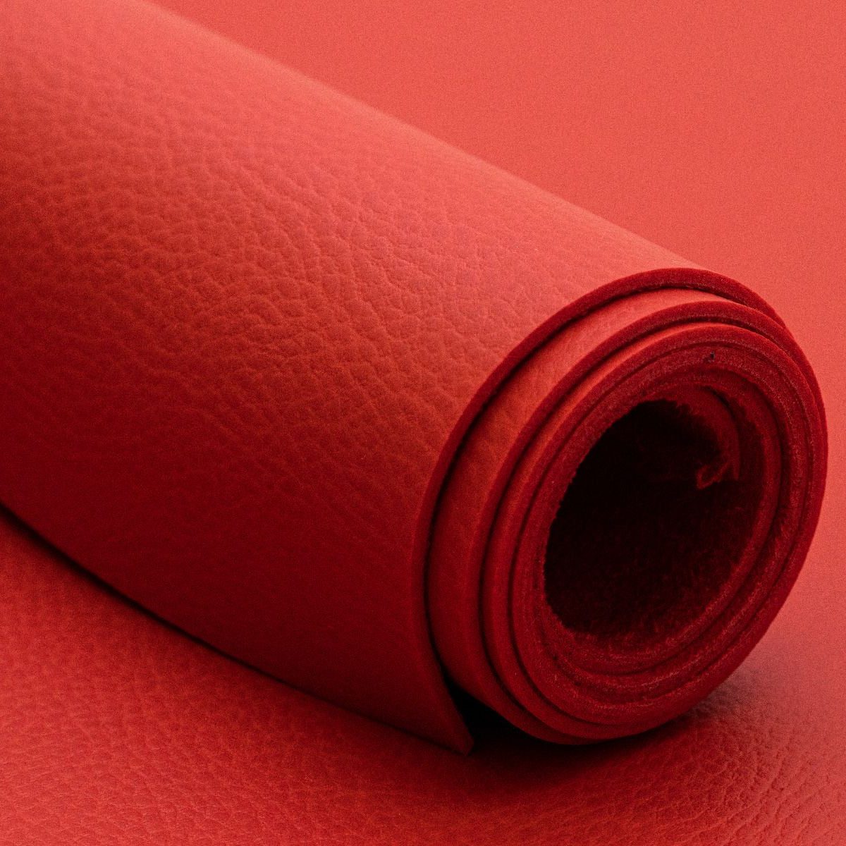 Robustes Struktur Kunstleder Coupon ca. 50 cm x 70 cm - uni