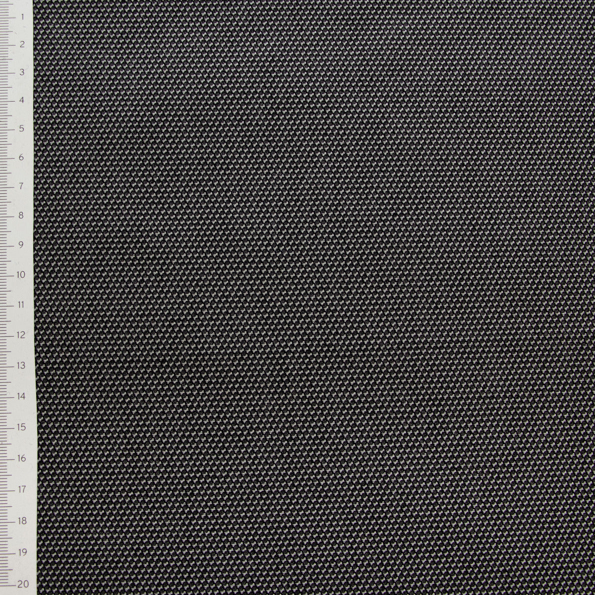 Webware Hemdenstoff - Pünktchen - grau