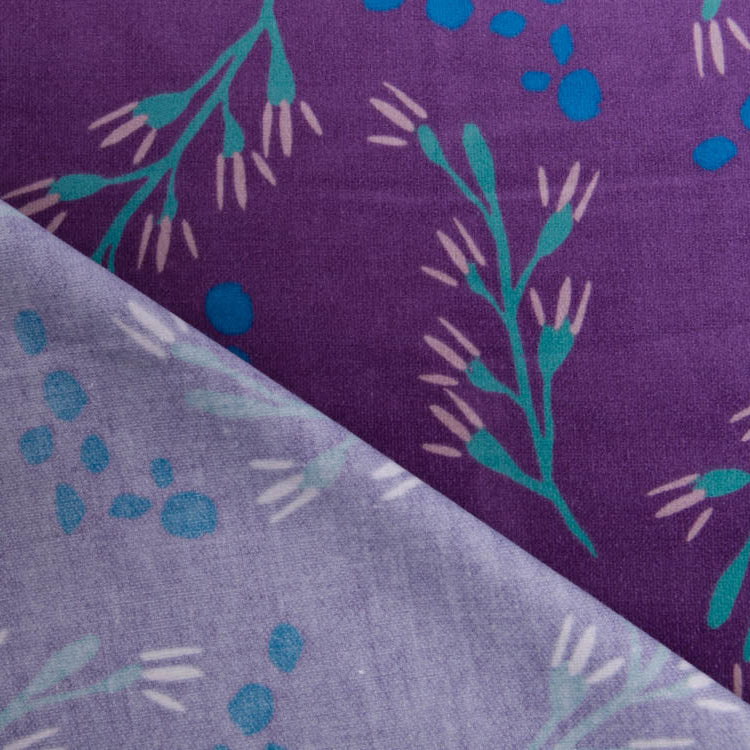 Velvet Stretch Tillisy - Zweige - flieder