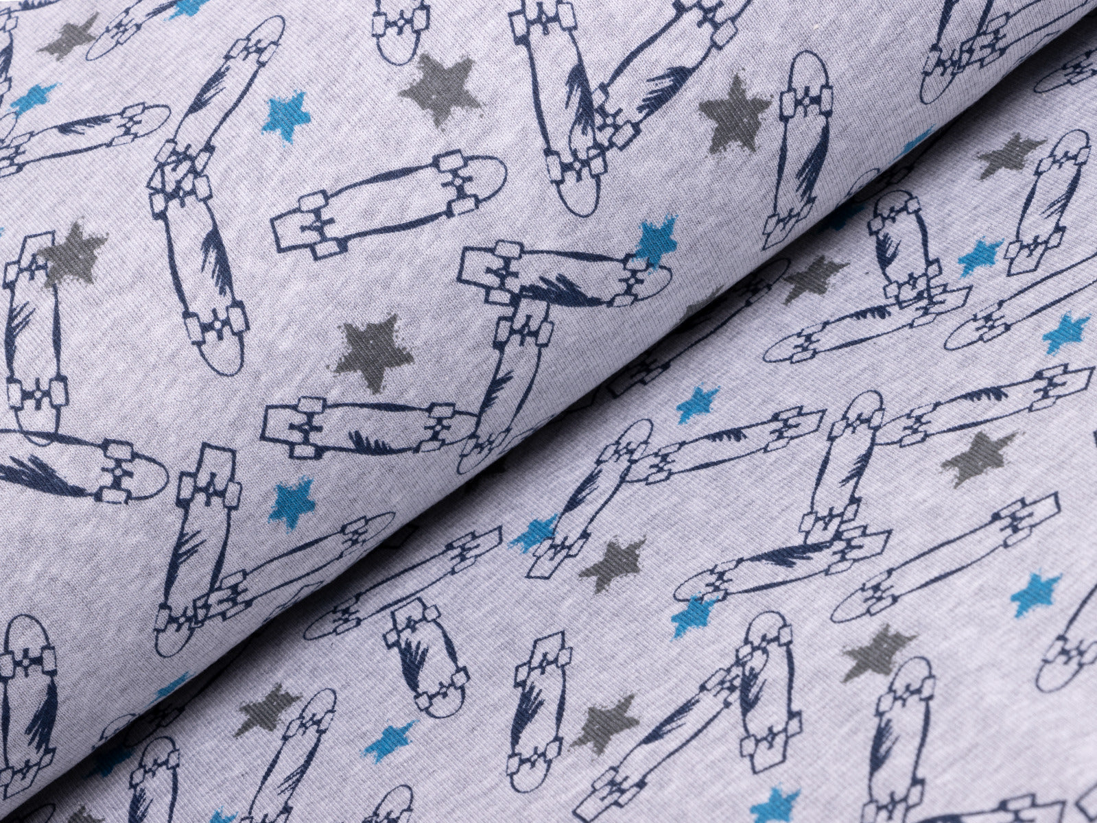 Interlock - Skateboards - grau meliert