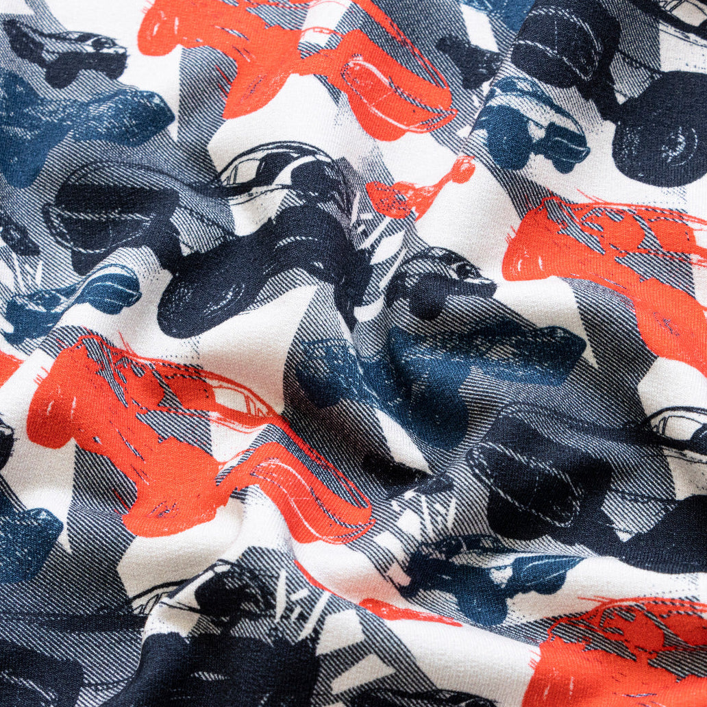 Sweat French Terry Digitaldruck by Poppy DreamWorks Fast & Furious - Rennautos