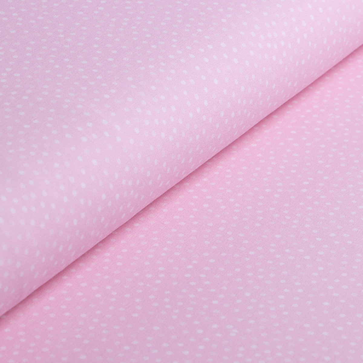 Jersey Swafing - Little Spring - unregelmäßige Punkte - rosa