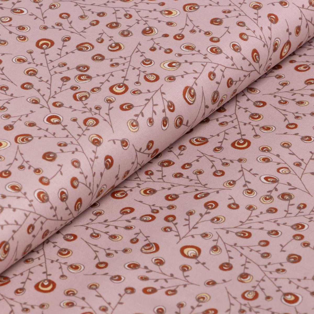 Webware Popeline Baumwolle - blühende Äste