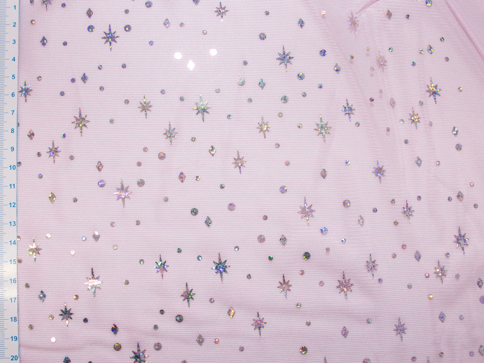 Tüll Elsa Swafing - soft - glitzernde Sternchen