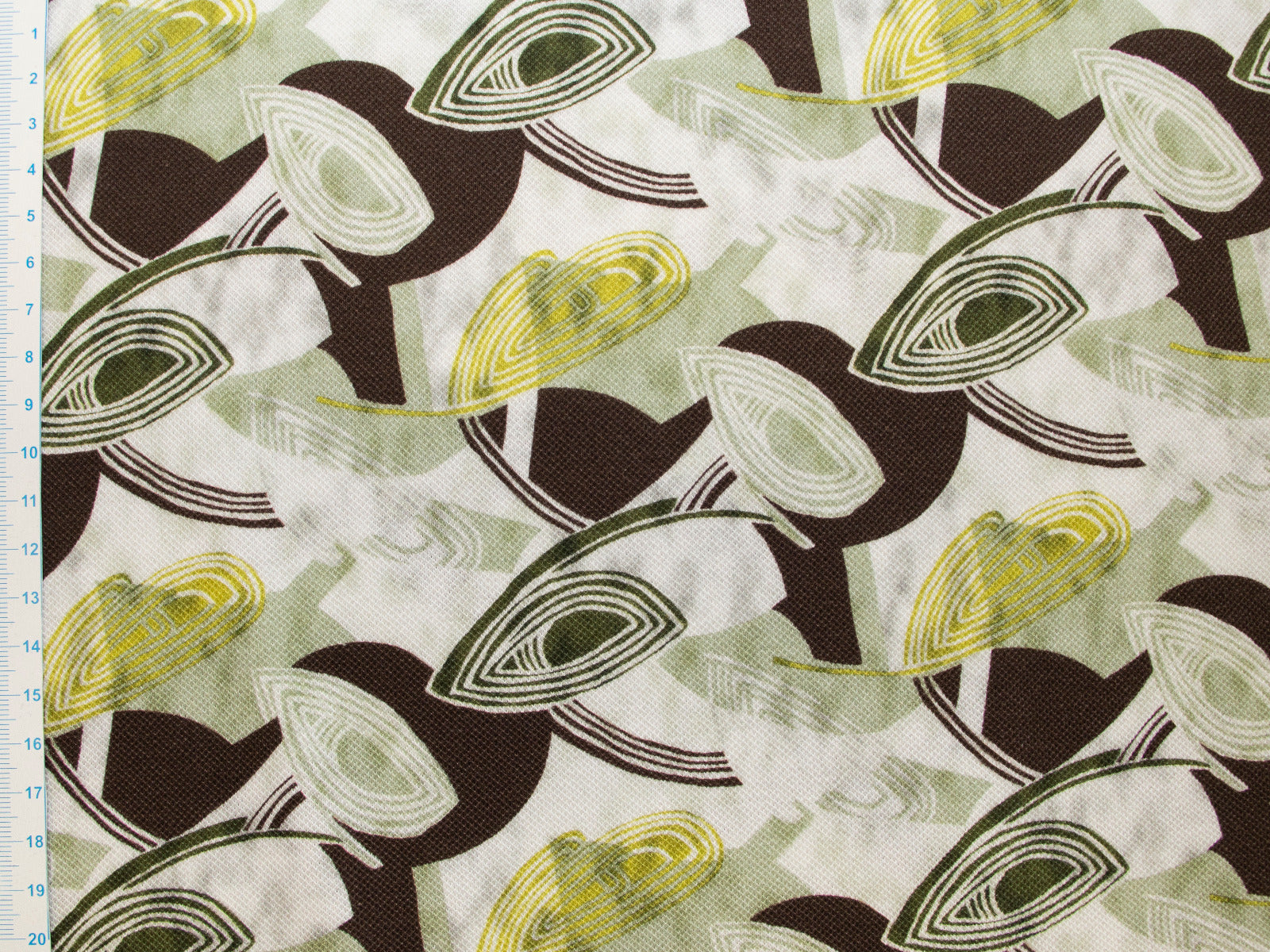 Jersey Baumwolle Piqué Swafing Barcelona - Retro - grün