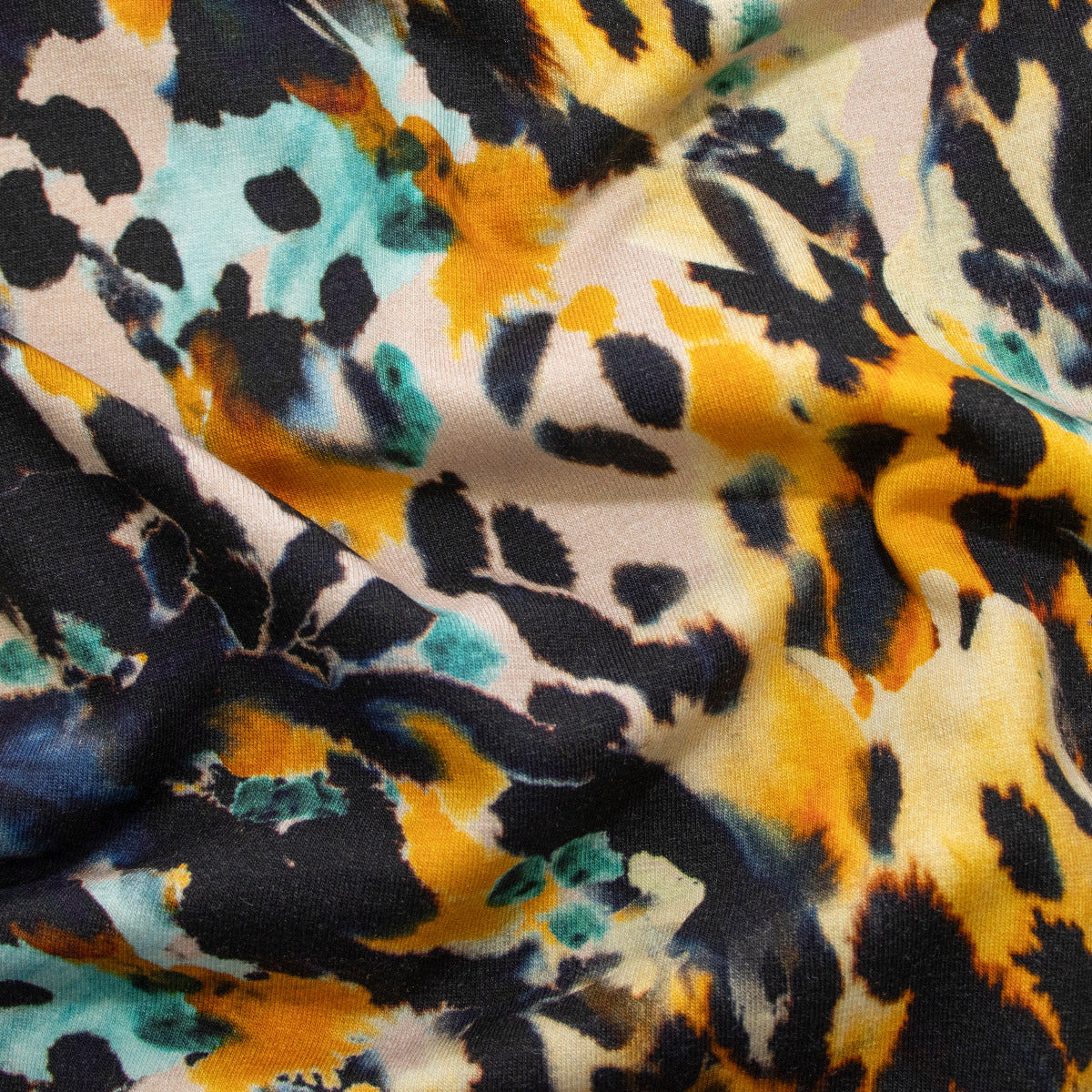 Modal Jersey Swafing Genua - Animalprint - bunt