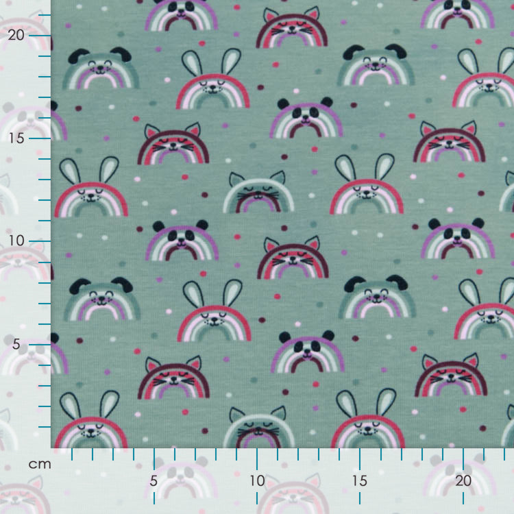 Jersey - tierische Regenbögen - Altmint