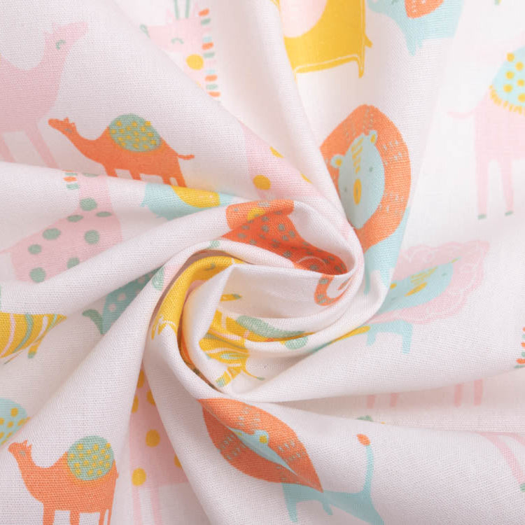 Webware Baumwolle Popeline by Poppy - verschiedene Zootiere