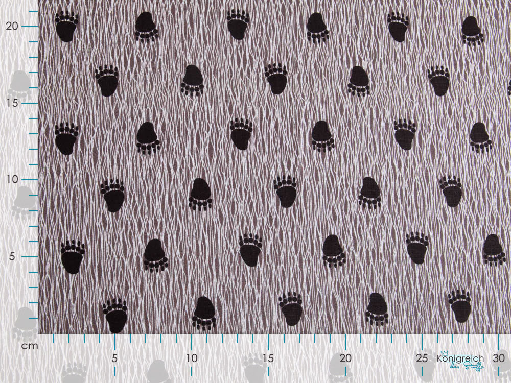 Webware Baumwolle Patchwork - Bärentatzen