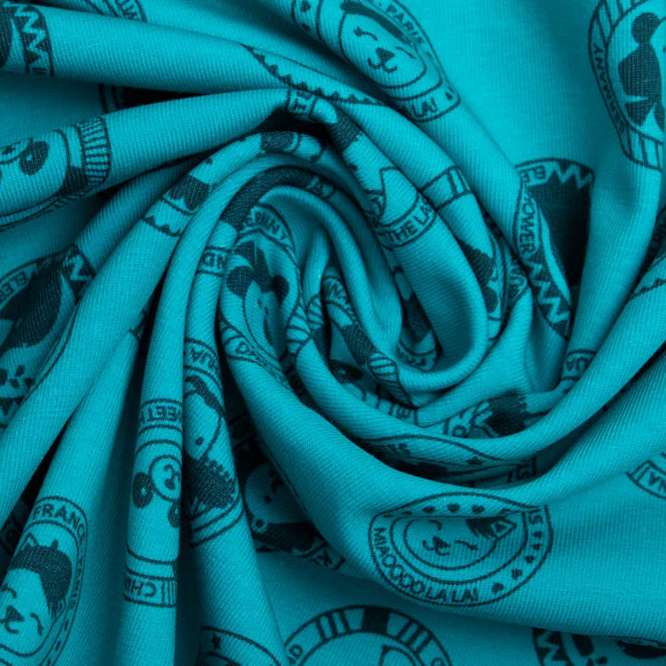 Jersey Avalana - verschiedene Tier-Patches - petrol