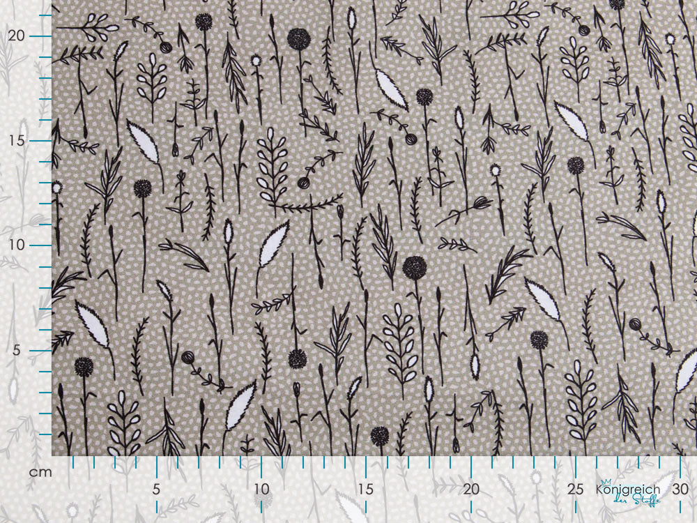 Webware Baumwolle Patchwork - Gräser