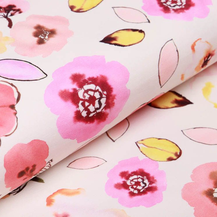 Jersey Avalana - Flower Power - creme