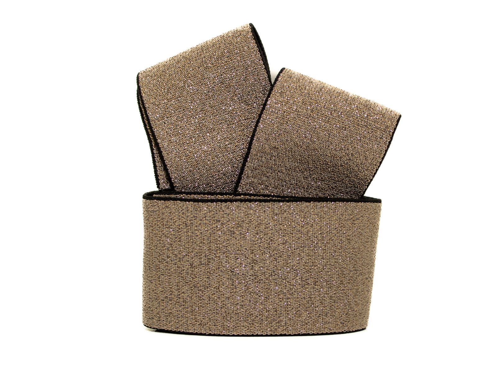 Gummiband mit Glitzer - 40mm