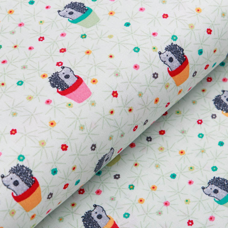 Webware Baumwolle Patchwork - Igel