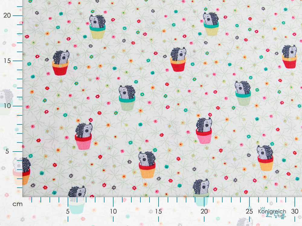 Webware Baumwolle Patchwork - Igel