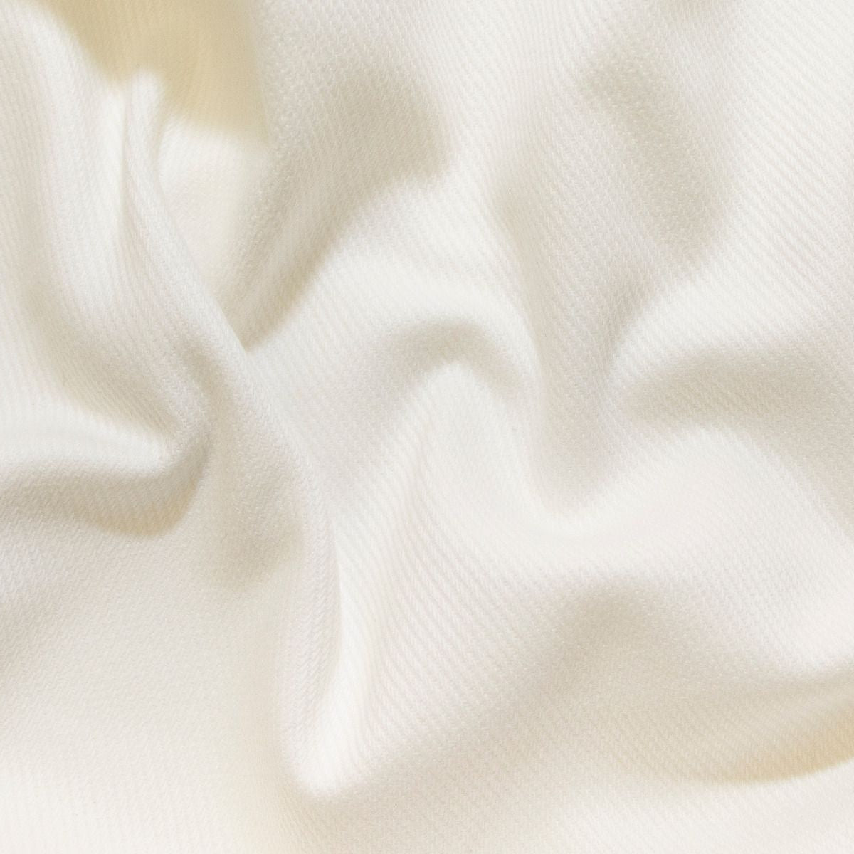 Baumwoll Stretch Denim - uni - weiß