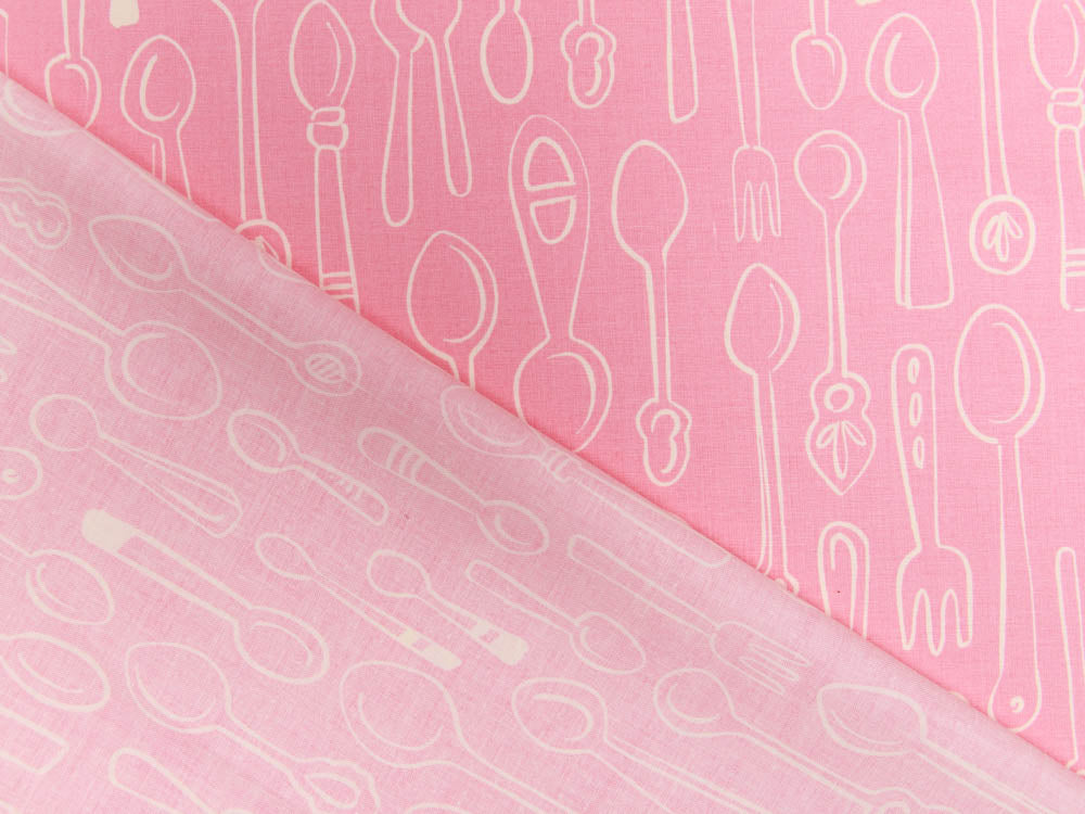 Webware Baumwolle Organic Pigmentdruck by Hamburger Liebe In my Kitchen - Besteck