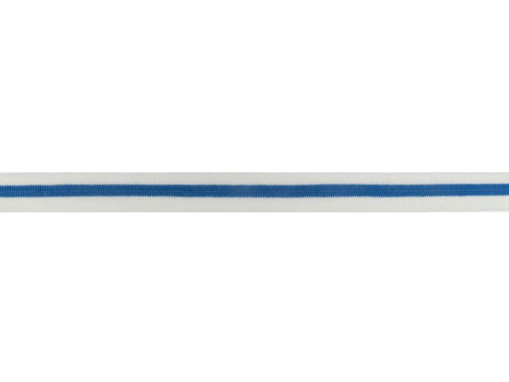 Elastisches Einfassband Jersey mit Falz ca. 20 mm breit - Streifen