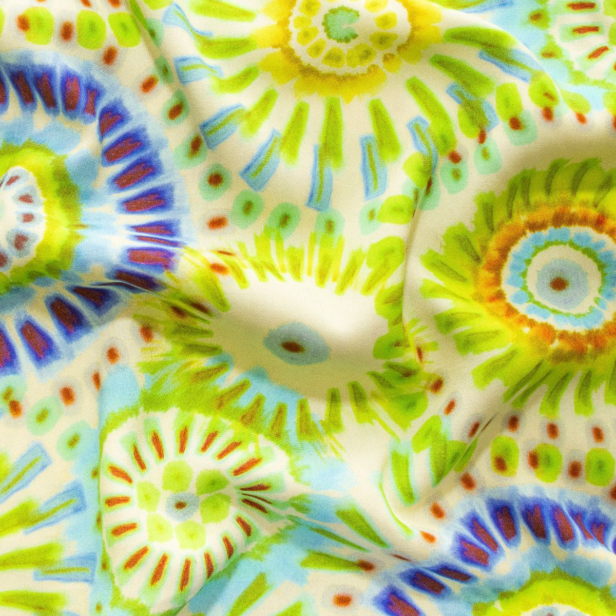 Webware Viskose Digitaldruck leicht dehnbar - Mandala