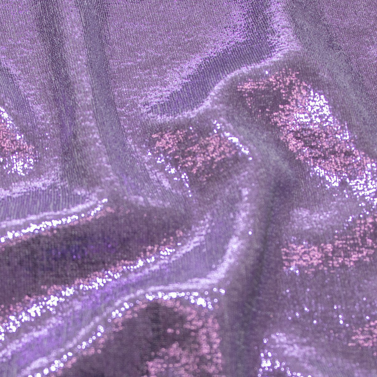 Jersey Glitzer Batik - uni