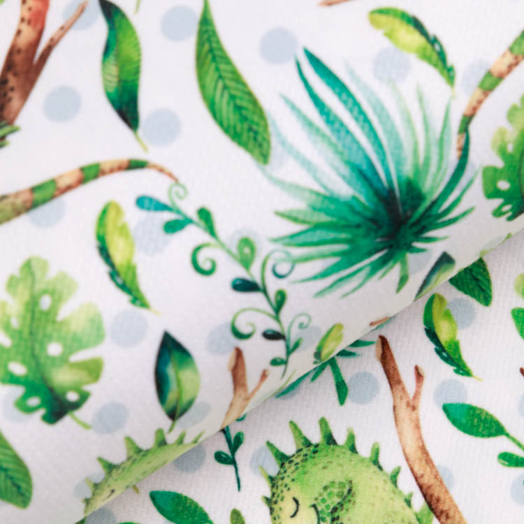 Struktur Velvet - Chamäleons - weiß